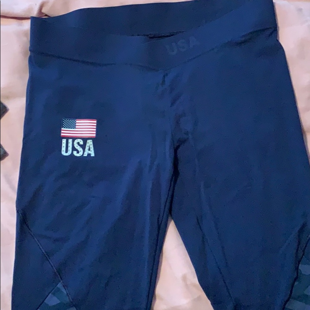 Adidas USA Team Legging - Blue